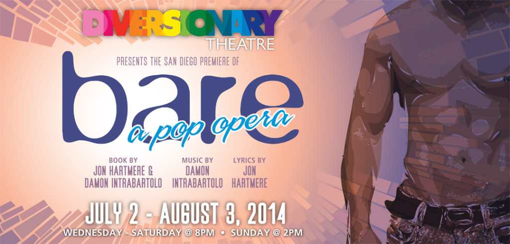 bare: a pop opera at Diversionary Theatre. July 2 - August 3, 2014