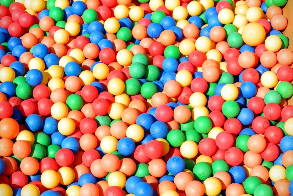 colorful ballpit werks