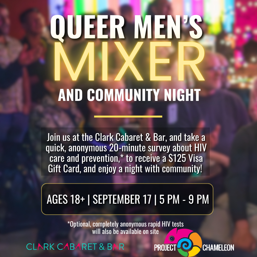 Queer Men’s Mixer & Community Health Night