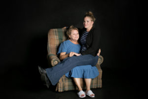 Samantha Ginn and Annie Hinton in "Well"